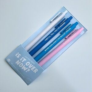 Taylor Swift 1989 “Is It Over Now?” Pen Set NWT | Swiftie Gift Jotter Pens
